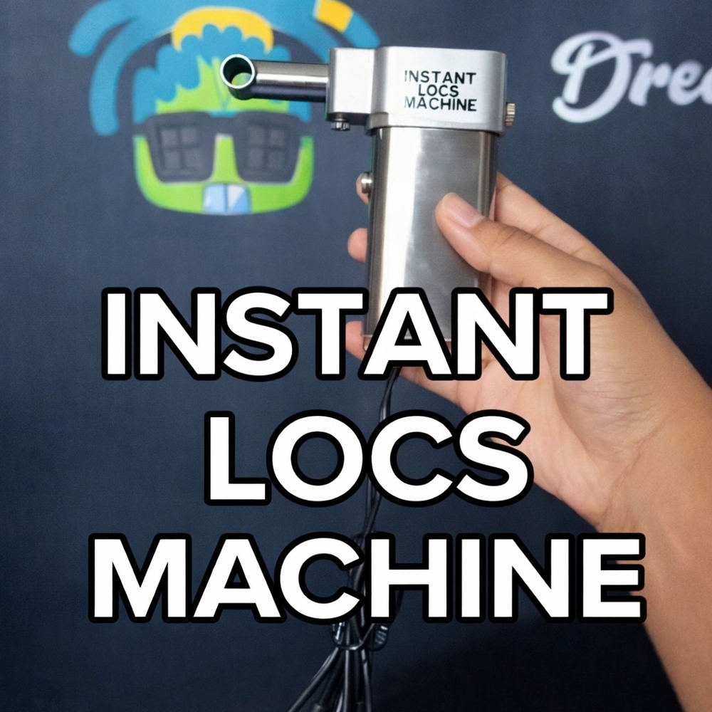 Instant Locs Machine - Silver Handheld Dread Tool - Picture 4 of 5